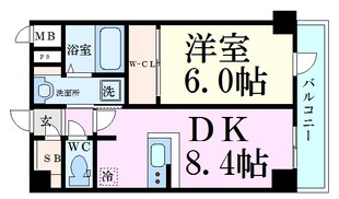 エスリード京都吉祥院の物件間取画像